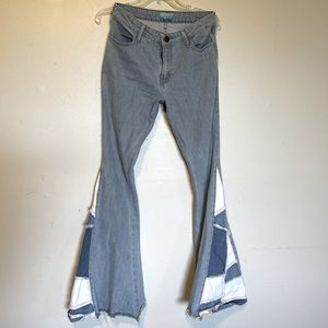 Super wide leg jeans